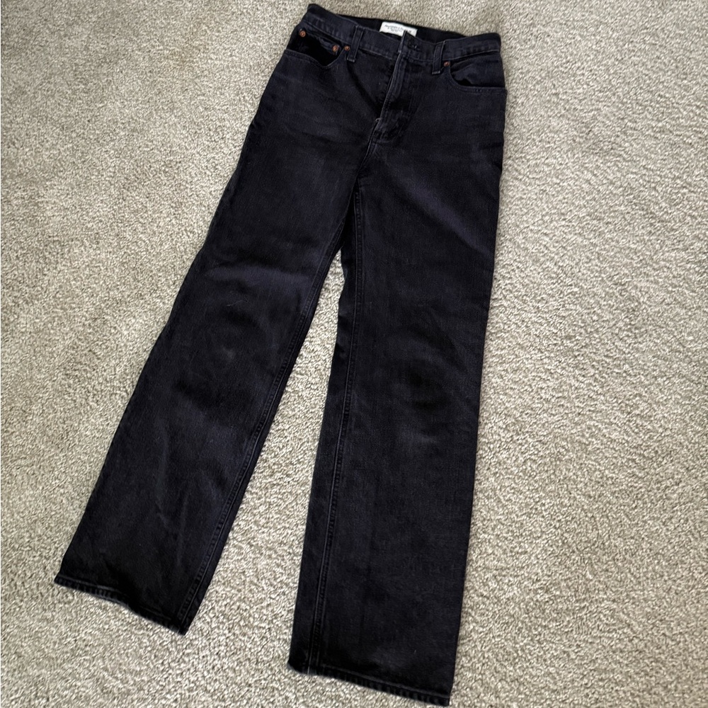 Abercrombie & Fitch Black High Rise Jeans